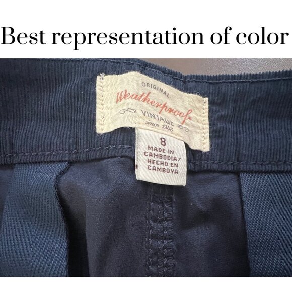 Weatherproof Navy Wide Leg Pants - Picture 6 of 10